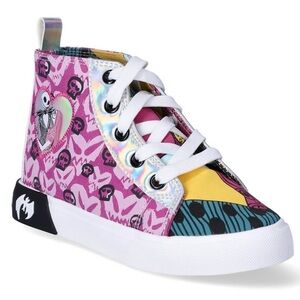 Disney Nightmare Before Christmas NWT Ground Up Girl’s High Top Sneakers Size 4